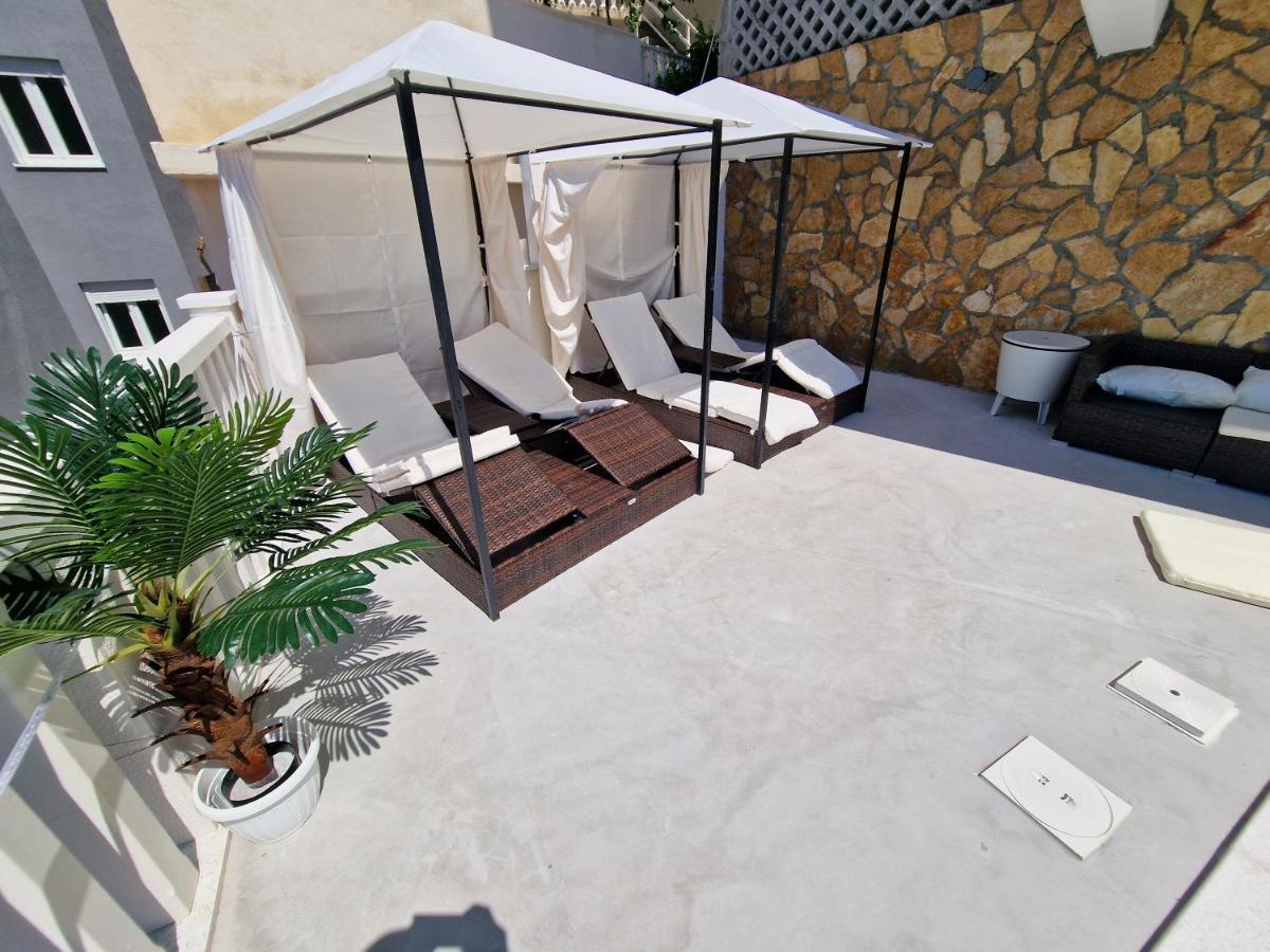 צלינה Big Panorama Villa, For 21 Person In Omis מראה חיצוני תמונה
