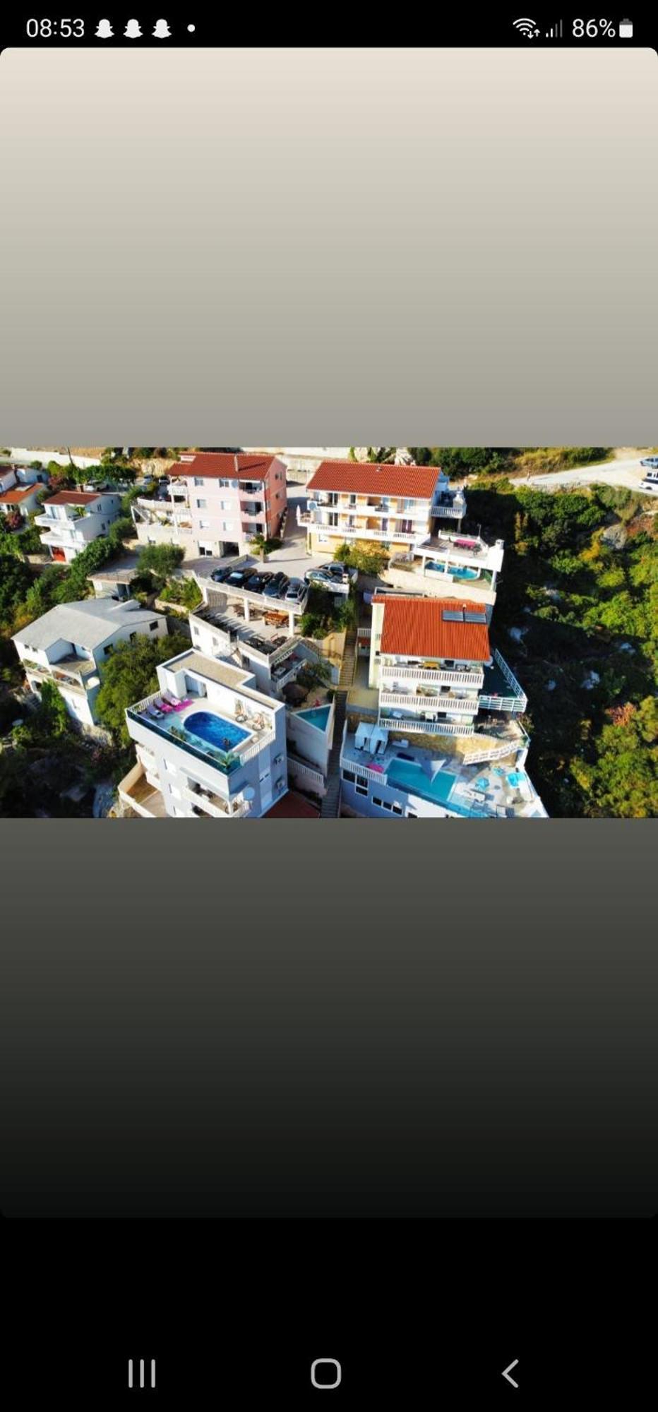 צלינה Big Panorama Villa, For 21 Person In Omis מראה חיצוני תמונה